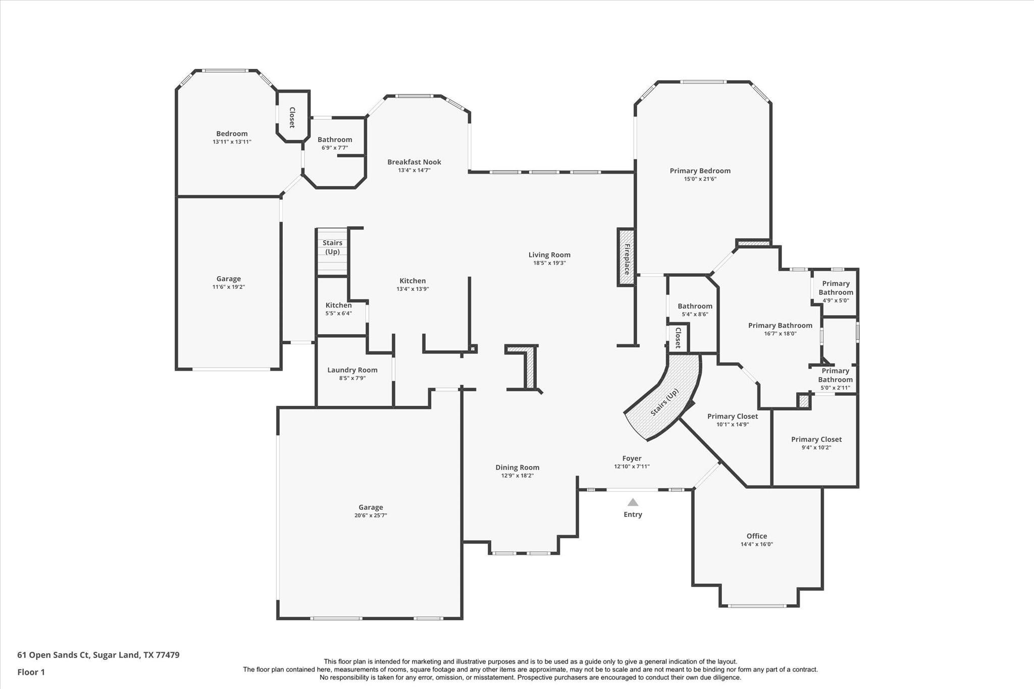 Sugar Land, Texas, 77479, United States, 6 Bedrooms Bedrooms, ,5 BathroomsBathrooms,Residential,Active,2021612