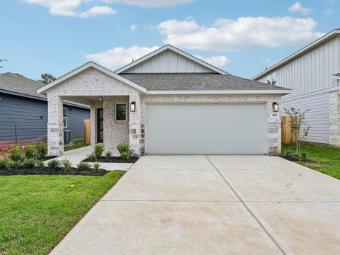 Photo of 383 Sunrise Ranch Drive, Conroe, TX 77316 (MLS # 57296744)