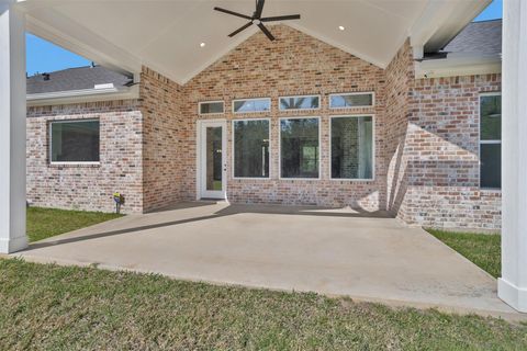 Tiny photo for 12744 Oak Barrel Road, Willis, TX 77378 (MLS # 72418794)