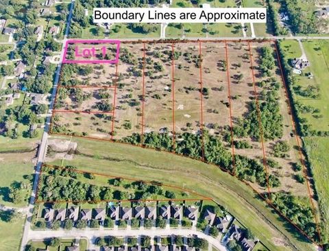 Photo of 0 Avenue J - Lot 1, Santa Fe, TX 77510 (MLS # 49835030)