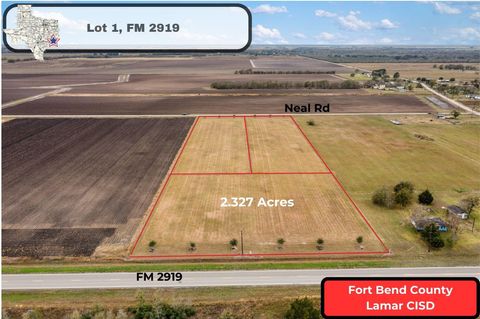 Photo of 0 Fm 2919 Lot 1, Beasley, TX 77417 (MLS # 18199839)