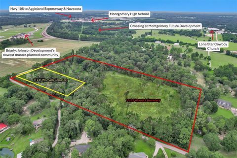 10.548 Acres Womack Cemetery Road Montgomery TX 77316
