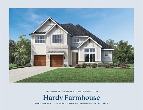 1415 Sunrise View Lane Missouri City TX 77459