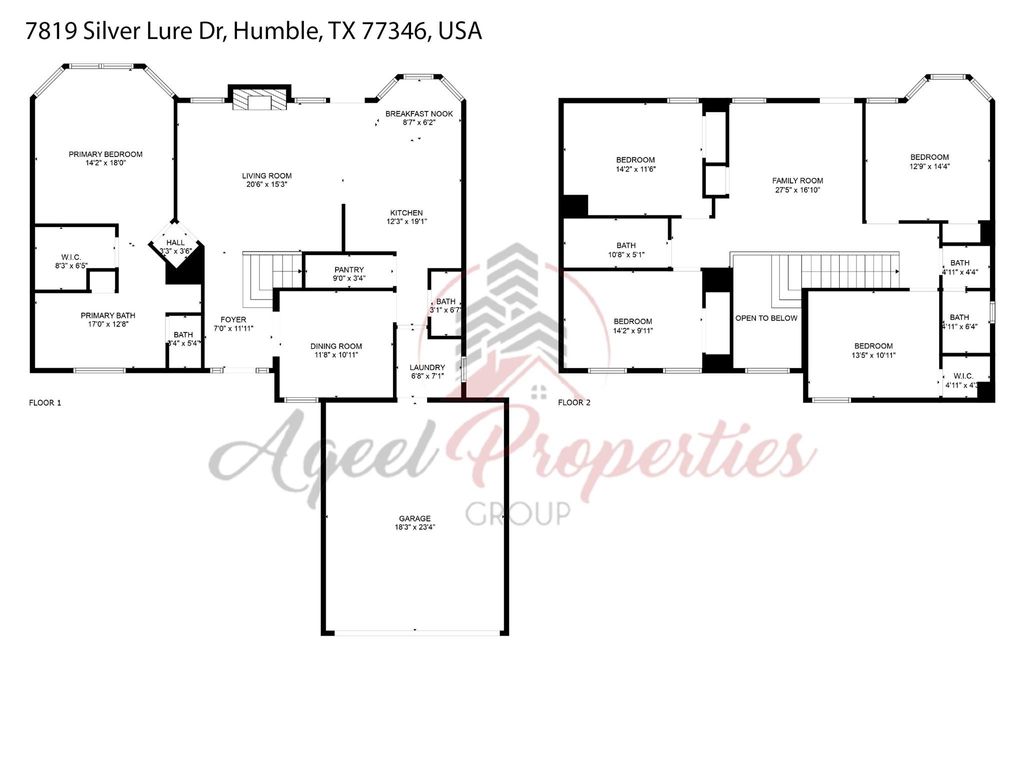 Photo of 7819 Silver Lure Drive, Humble, TX 77346 (MLS # 62859348)