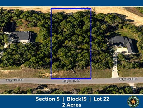 Vacant Land For Sale - 15633 Ridge Rock Road<br/> Montgomery County, Willis, TX 77378