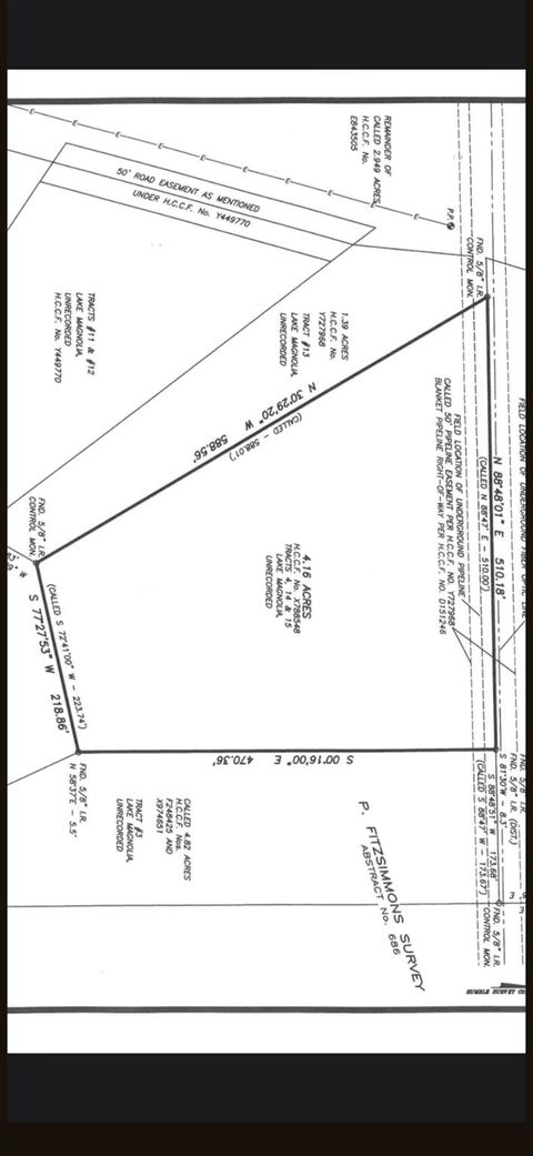 Vacant Land For Sale - 3900 River Terrace Road<br/> Huffman, TX 77336