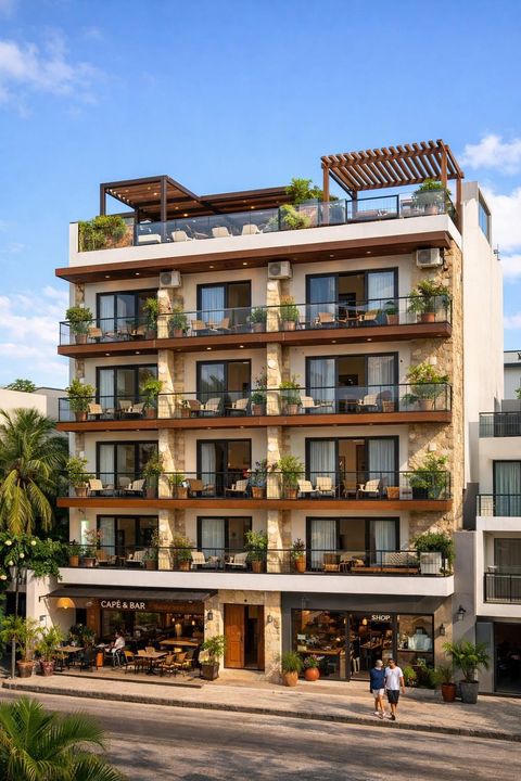 Boutique Hotel And Retail In Playa Del Carmen   