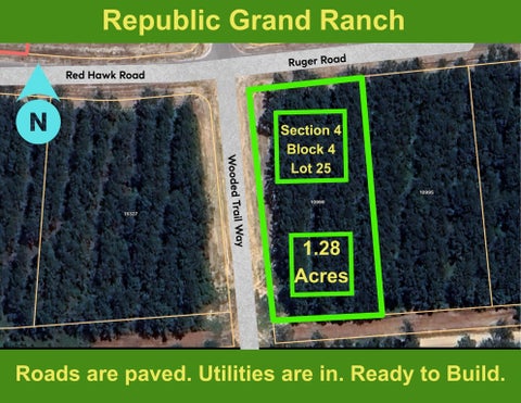 Vacant Land For Sale - 10999 Ruger Road<br/> Willis, TX 77378