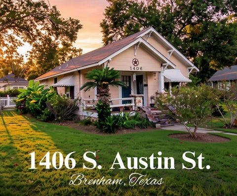 Photo of 1406 S Austin Street, Brenham, TX 77833 (MLS # 77802217)