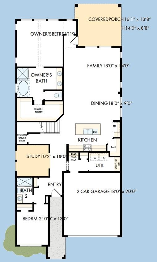 464 Wild Thicket Drive