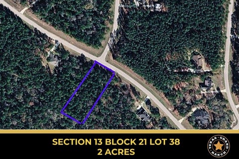 Vacant Land For Sale - 13-21-58 Bighorn Road<br/> Walker County, New Waverly, TX 77358