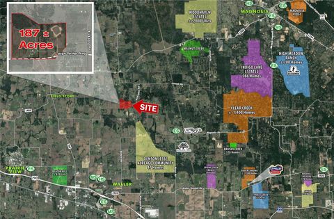 Vacant Land For Sale - 24668 Hegar Springs Parkway<br/> Hockley, TX 77447
