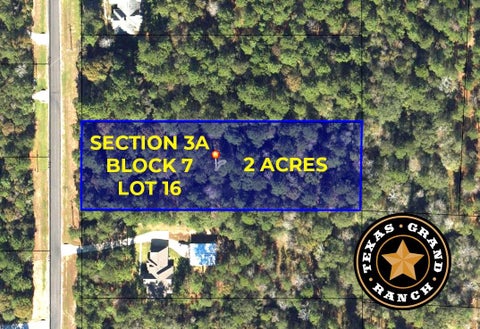 Vacant Land For Sale - 3A-7-16 Grand View<br/> Walker County, Huntsville, TX 77340