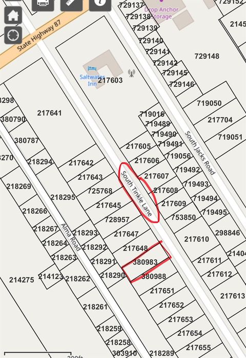 Vacant Land For Sale - 949 S Tinkle<br/> Galveston County, Crystal Beach, TX 77650