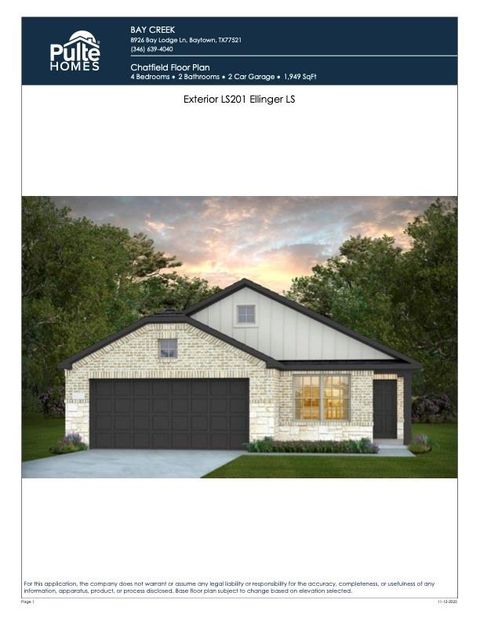 Photo of 6202 Bayou Birch Lane, Baytown, TX 77521 (MLS # 85363994)