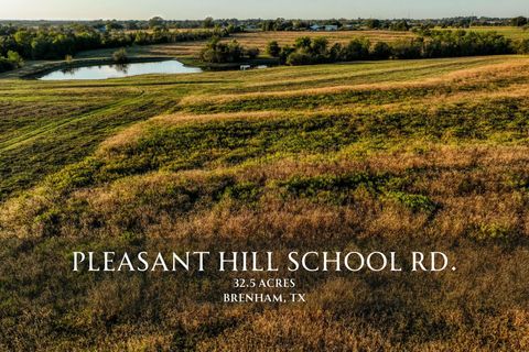 Vacant Land For Sale - TBD Pleasant Hill School Road<br/> Brenham, TX 77833