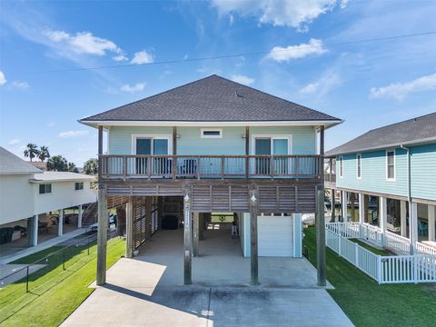 Tiny photo for 22116 Pecos Drive, Galveston, TX 77554 (MLS # 41901428)