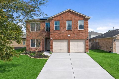 Photo of 2712 Woodspring Acres Drive, Houston, TX 77345 (MLS # 97653432)
