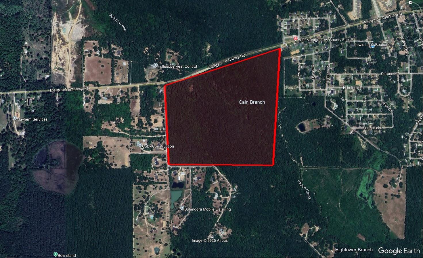 108 acres Morgan Cemetery Road