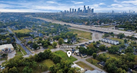 Vacant Land For Sale - 2516 Brewster Street<br/> Harris County, Houston, TX 77026