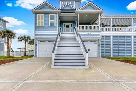 Photo of 26119 Flamingo Drive, Galveston, TX 77554 (MLS # 20199199)