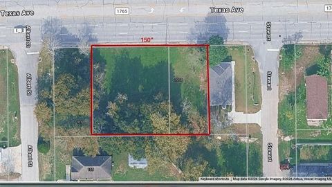 Vacant Land For Sale - 2203-2207 Texas Avenue Ave<br/> La Marque, TX 77568