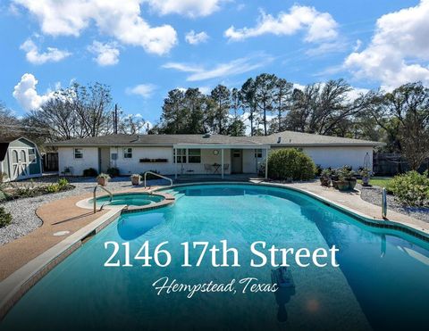 Photo of 2146 17th Street St, Hempstead, TX 77445 (MLS # 84502610)