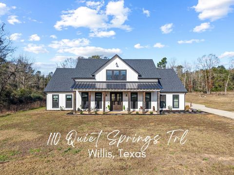 Photo of 110 Quiet Springs Trail, Willis, TX 77378 (MLS # 32401424)