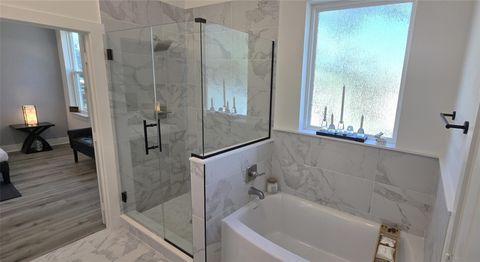 Tiny photo for 4922 Hoover Street #B, Houston, TX 77092 (MLS # 28493045)