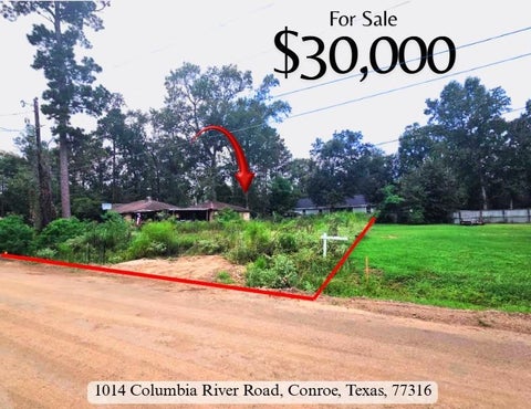 Vacant Land For Sale - 1014 Columbia River Road<br/> Conroe, TX 77316