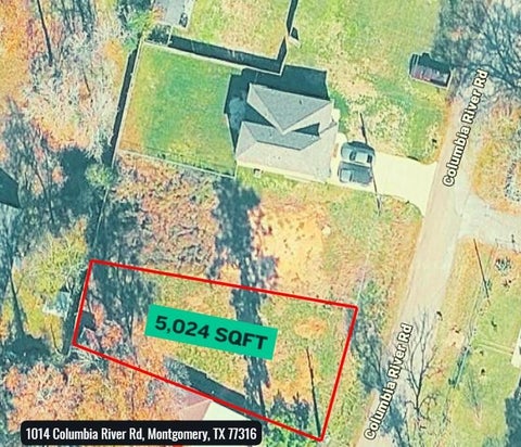 Vacant Land For Sale - 1014 Columbia River Road<br/> Conroe, TX 77316