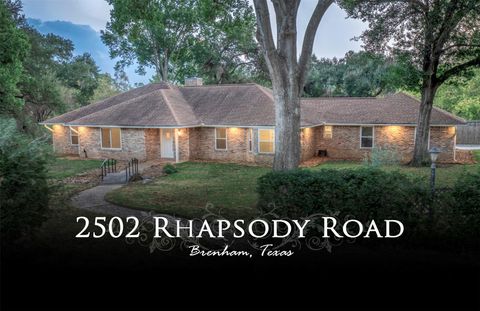 Photo of 2502 Rhapsody Road, Brenham, TX 77833 (MLS # 16761424)