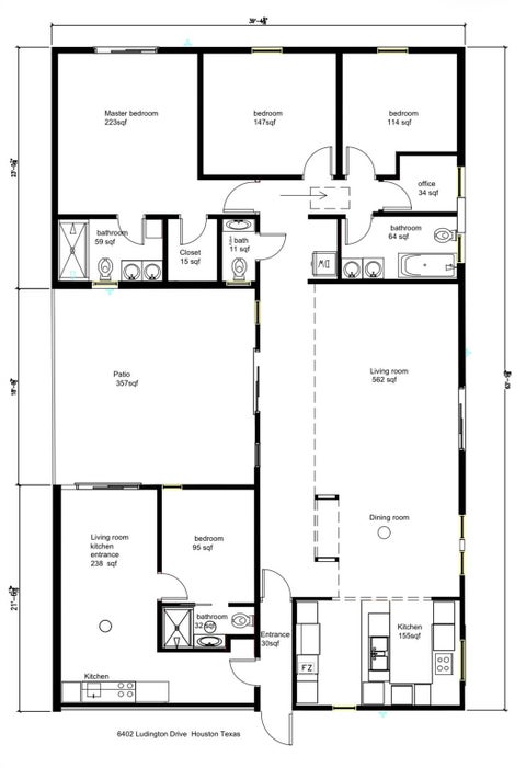 Photo of 6402 Ludington Drive, Houston, TX 77035 (MLS # 24732649)
