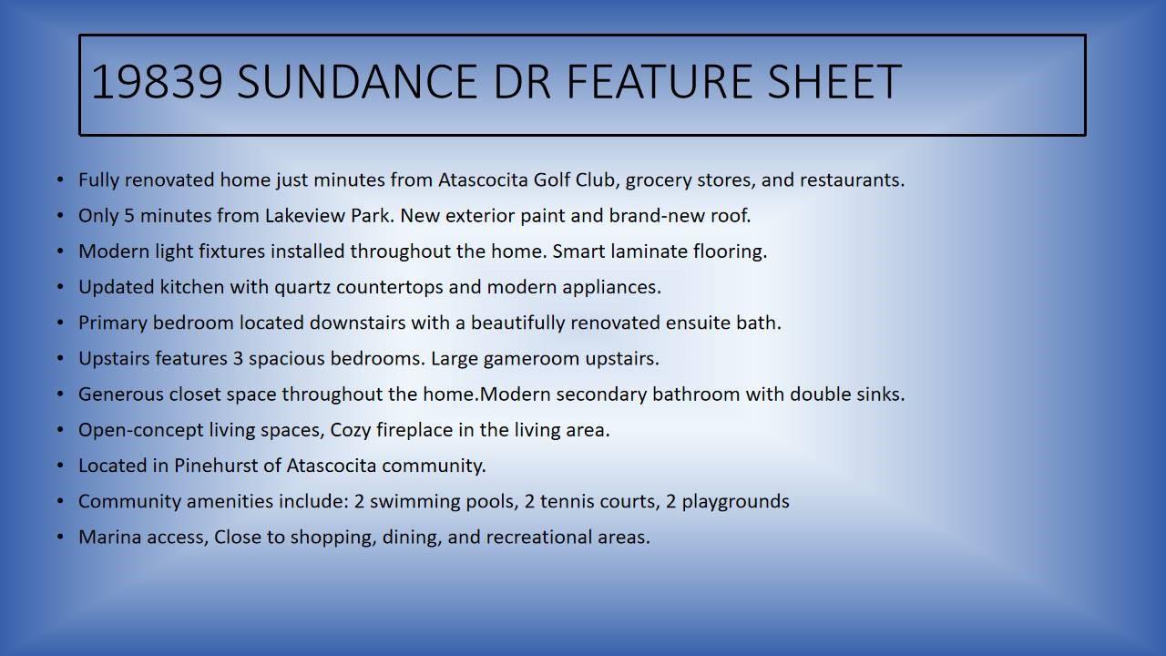 19839 Sundance Drive