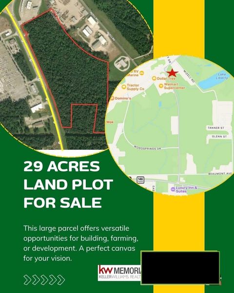 Vacant Land For Sale - 00 Hwy 146 Bypass<br/> Liberty, TX 77575
