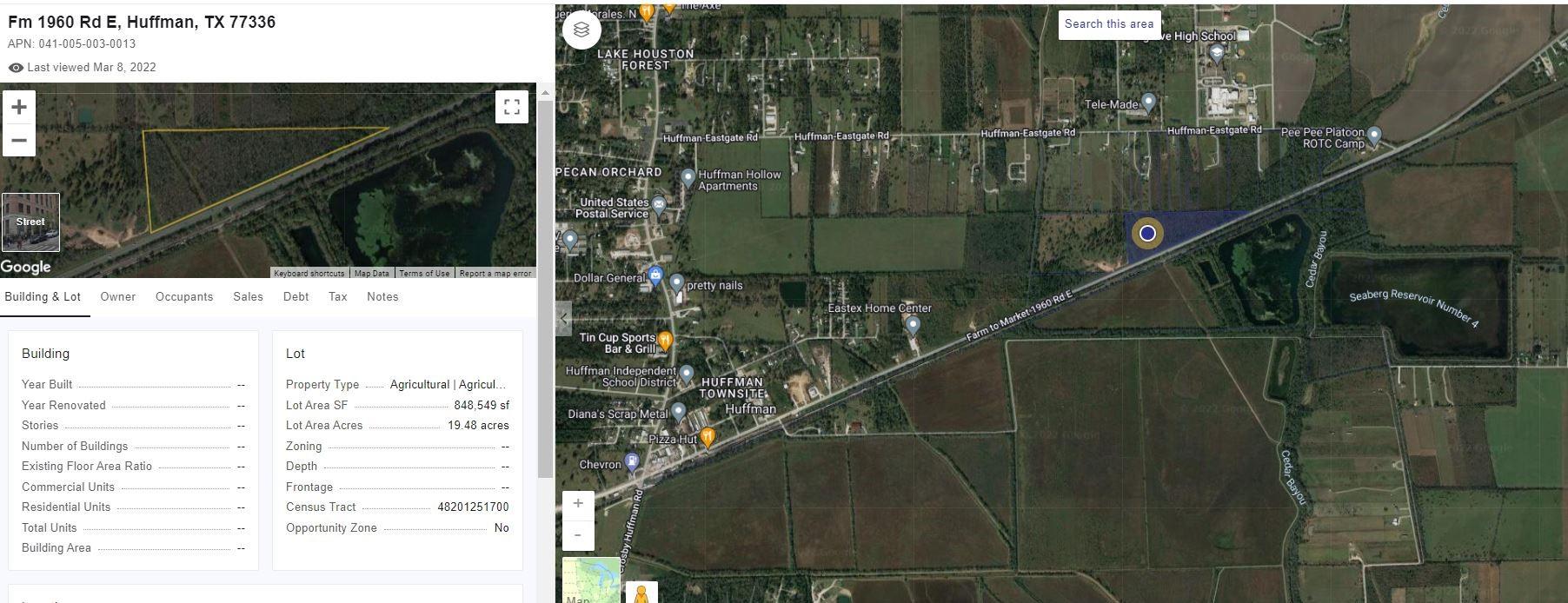 0 Fm 1960 E Fm 1960 Road E