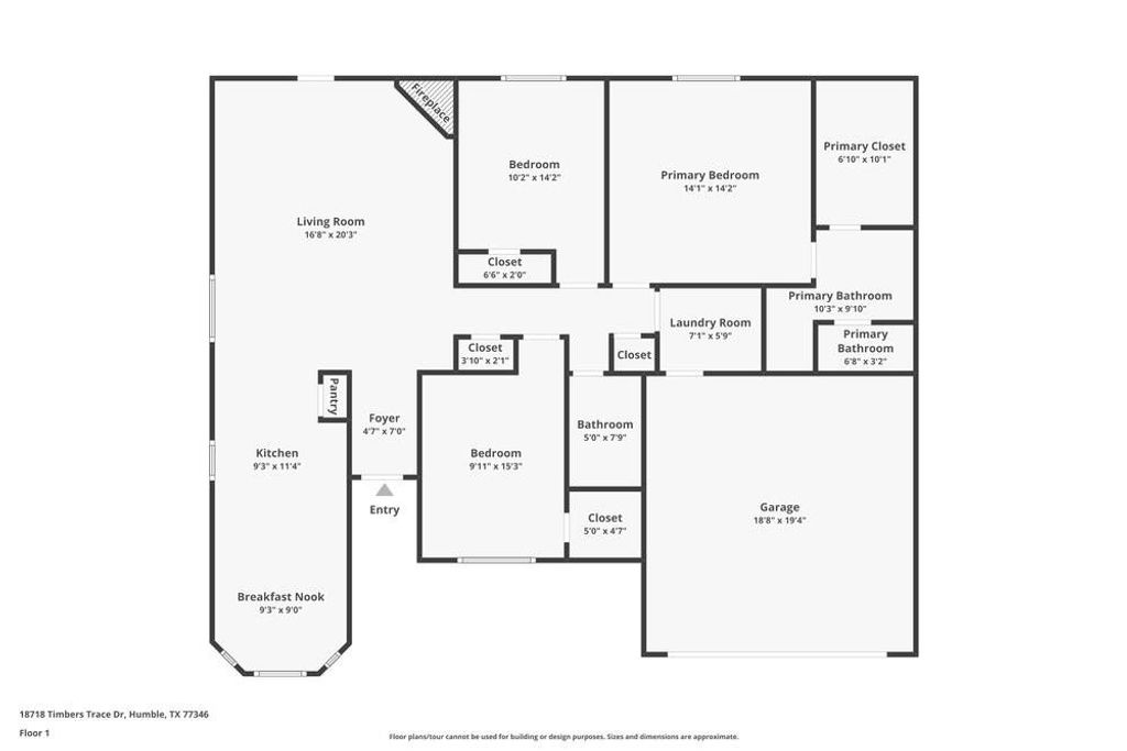 Photo of 18718 Timbers Trace Drive, Humble, TX 77346 (MLS # 63939733)