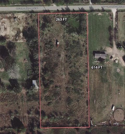 Vacant Land For Sale - 29913-A Waller Spring Creek Road<br/> Waller, TX 77484
