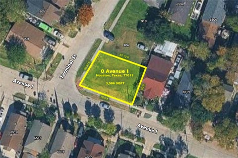 Vacant Land For Sale - Avenue I<br/> Houston, TX 77011
