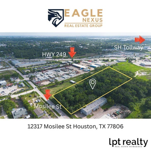 Vacant Land For Sale - 12317 Mosielee Street<br/> Houston, TX 77086