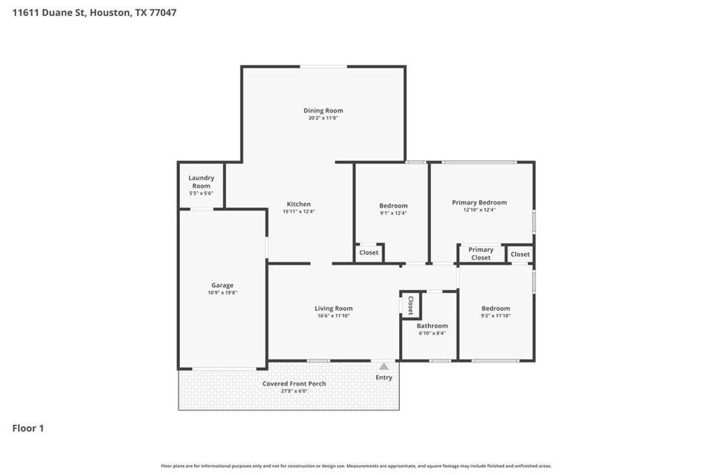 Photo of 11611 Duane Street, Houston, TX 77047 (MLS # 93664333)