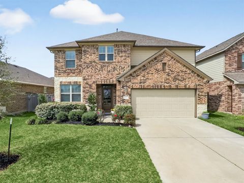 Photo of 17123 Bainham Forest Trail, Hockley, TX 77447 (MLS # 94052220)