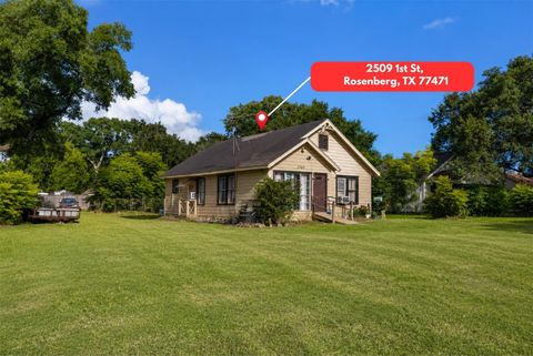 Photo of 2509 1st Street, Rosenberg, TX 77471 (MLS # 14250671)