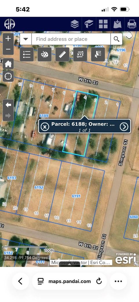 Vacant Land For Sale - 403 E 7th Street<br/> Quanah, TX 79252