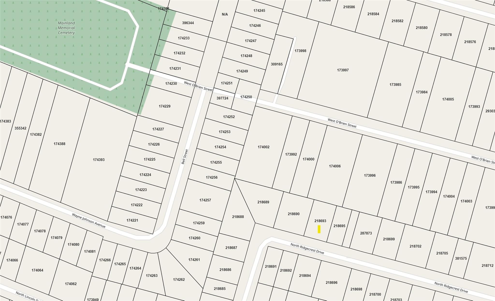 0 W O'  Brien Street