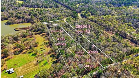 Vacant Land For Sale - 29610 E Irvin Road<br/> Huffman, TX 77336