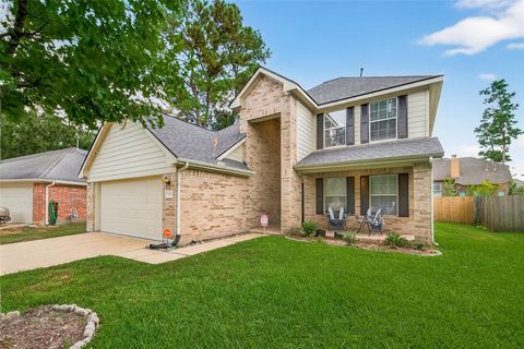 Photo of 12842 Cooper Breaks Drive, Humble, TX 77346 (MLS # 77406534)