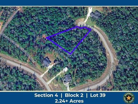 Vacant Land For Sale - 10545 Link Tree Lane<br/> Willis, TX 77378