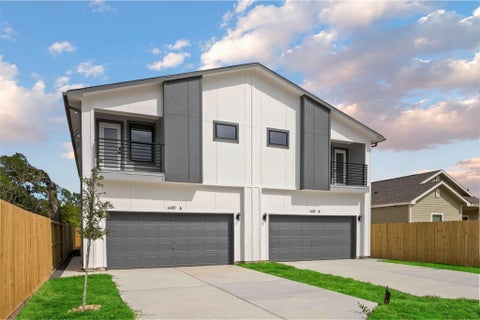 Photo of 6610 Ezzard Charles Lane #A/B, Houston, TX 77091 (MLS # 67988896)