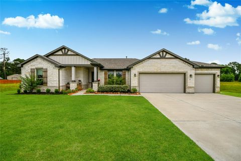 Tiny photo for 160 Barton Place Drive, Cleveland, TX 77327 (MLS # 54272745)